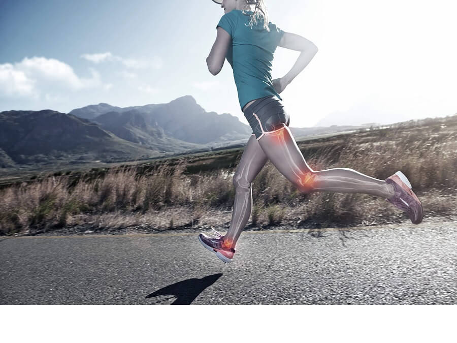 改變跑步姿勢，減少下肢所受到的衝擊負荷