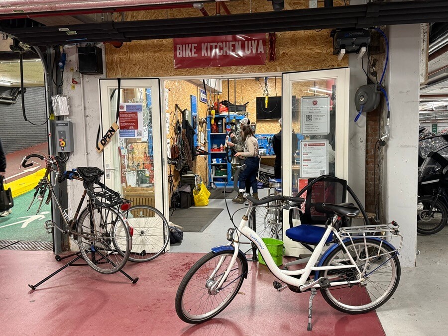 什麼是修車廚房？從阿姆斯特丹大學看自行車、永續與城市生活