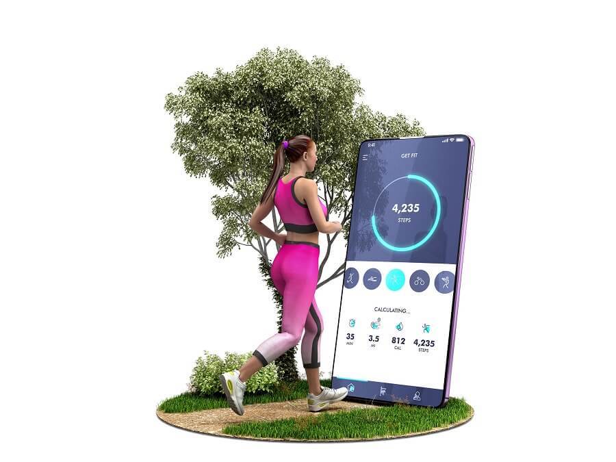 虛擬健身訓練,一台手機就可以達到運動效果