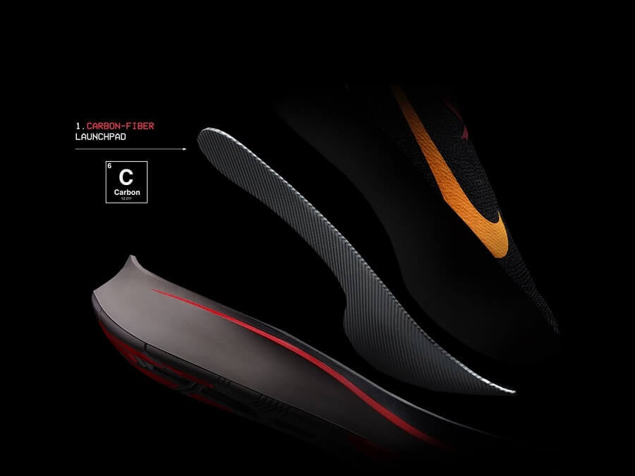 跑鞋新科技--碳纖維板放在哪裡比較好？