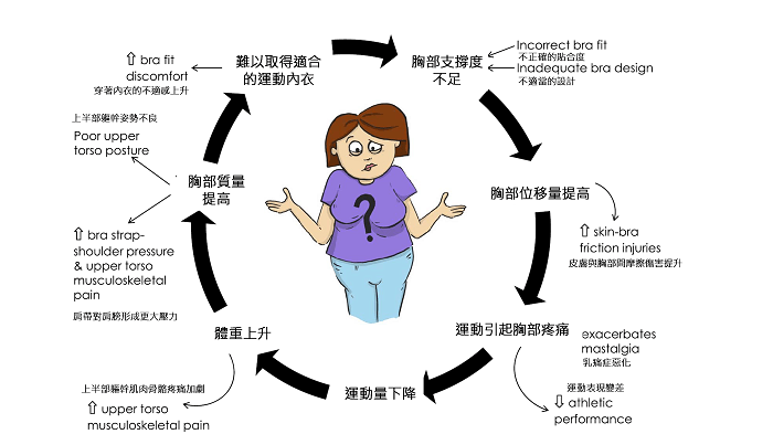 你穿對了嗎? 令人困擾的運動內衣尺寸