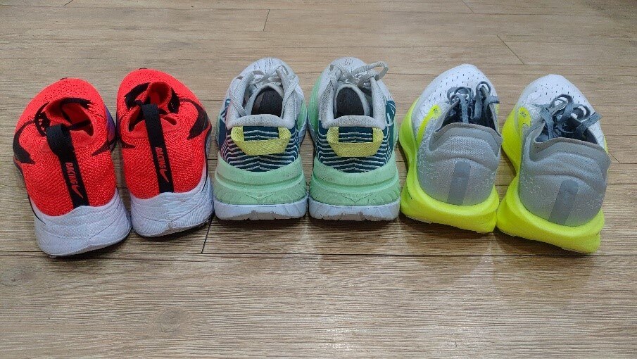 不同跑鞋結構對著地穩定性的影響