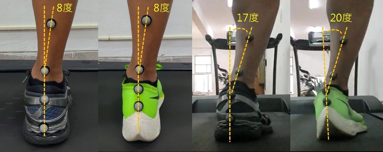 慢跑鞋的支撐設計對足內旋的影響